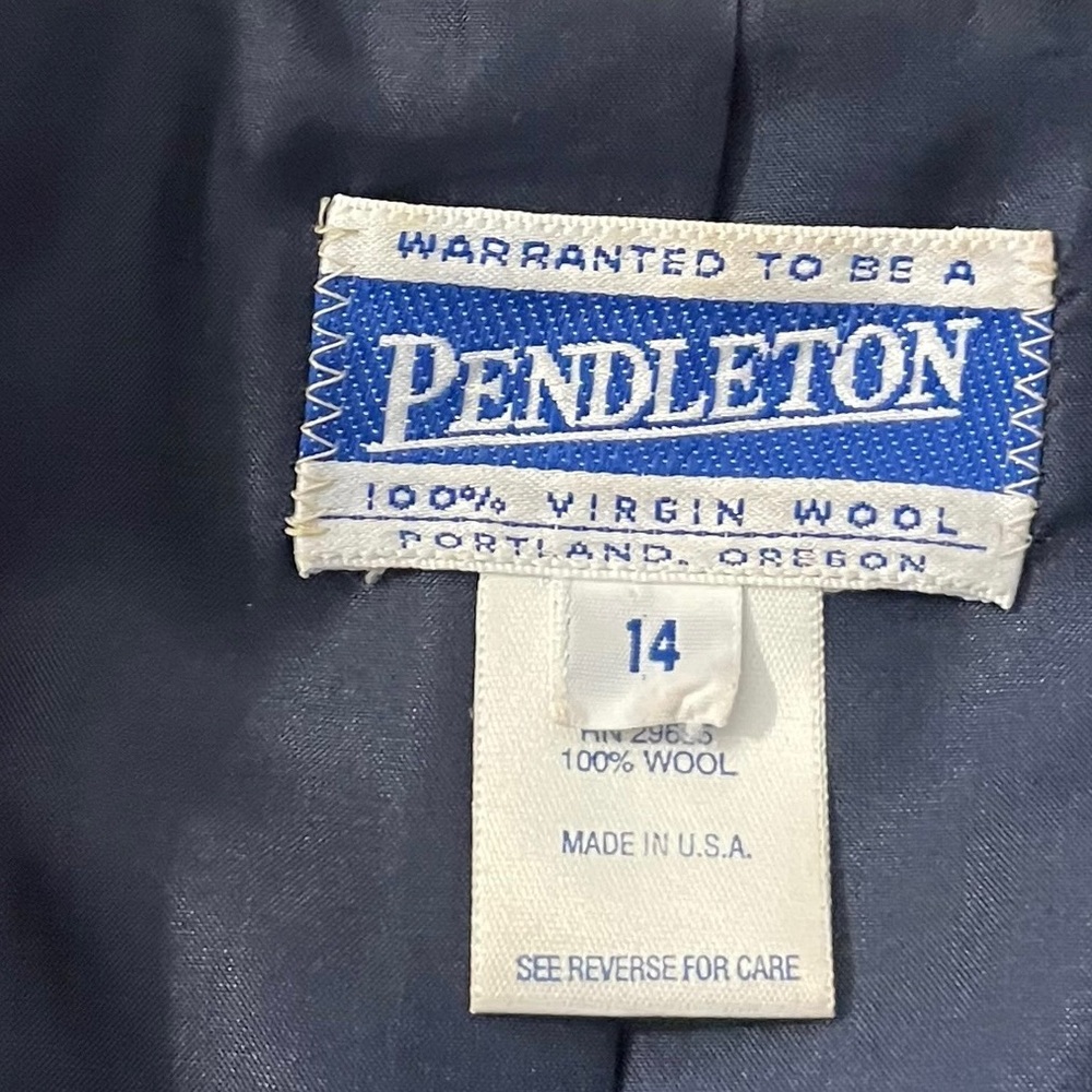 Pendleton Virgin Wool Plaid Blazer - image 5